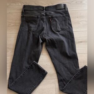 Levi’s Classic Mid Rise Skinny Jeans - Faded Black - Size 10